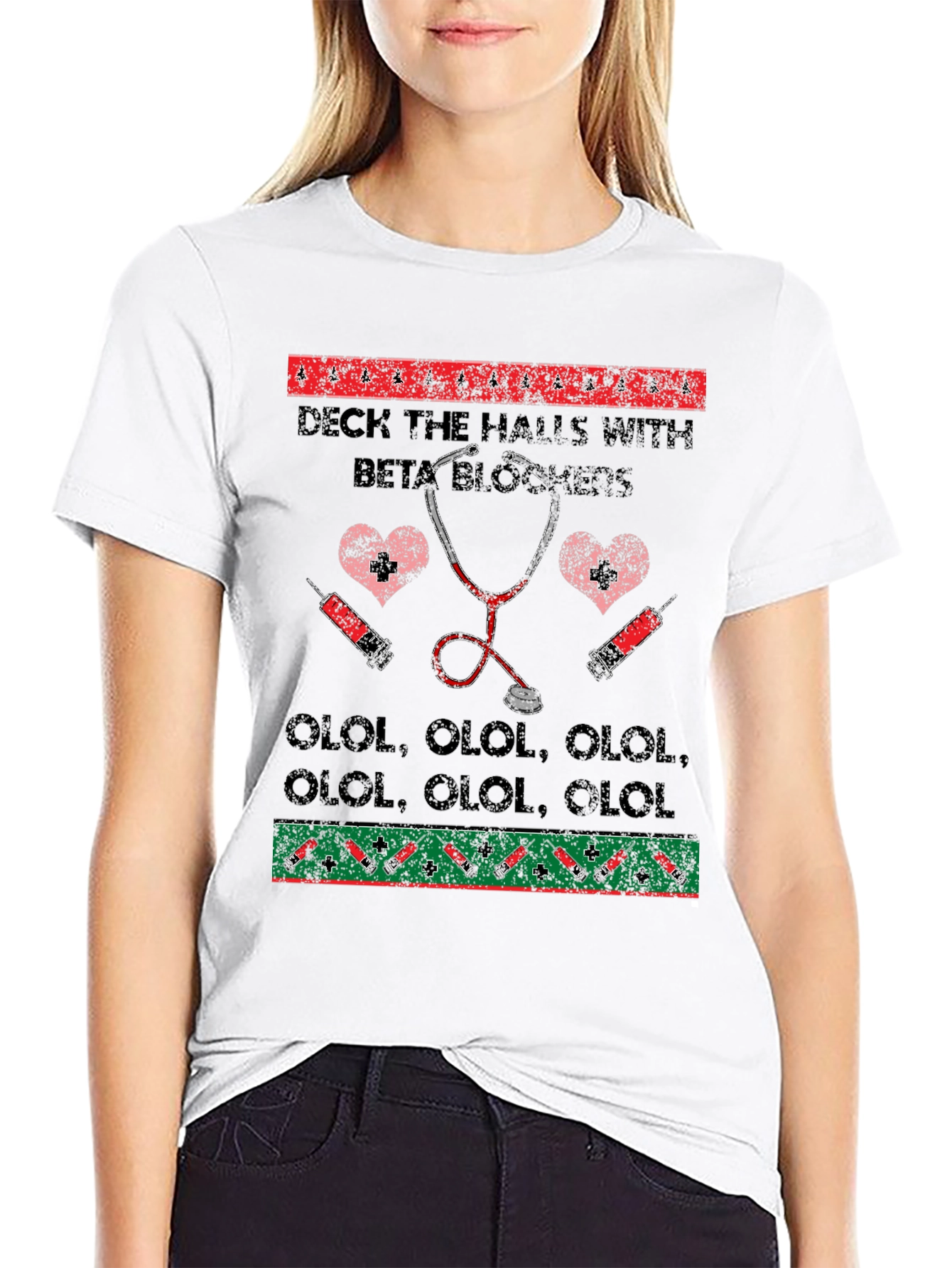 Deck the Halls with Beta Blockers T-Shirt