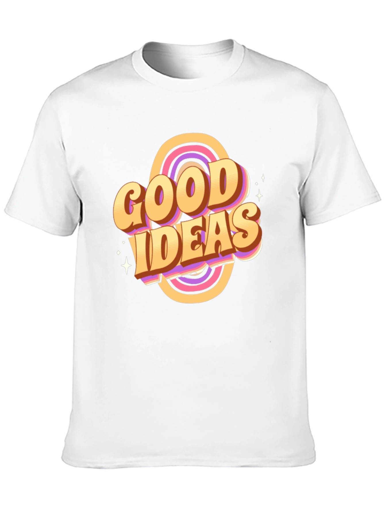 Good Ideas Graphic Tee - Retro Style T-Shirt