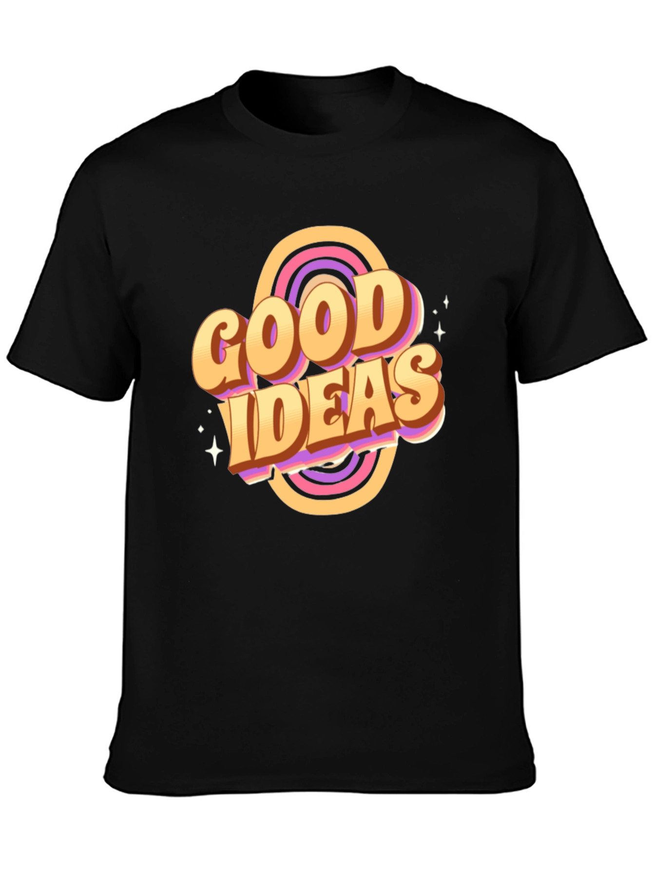 Good Ideas Graphic Tee - Retro Style T-Shirt