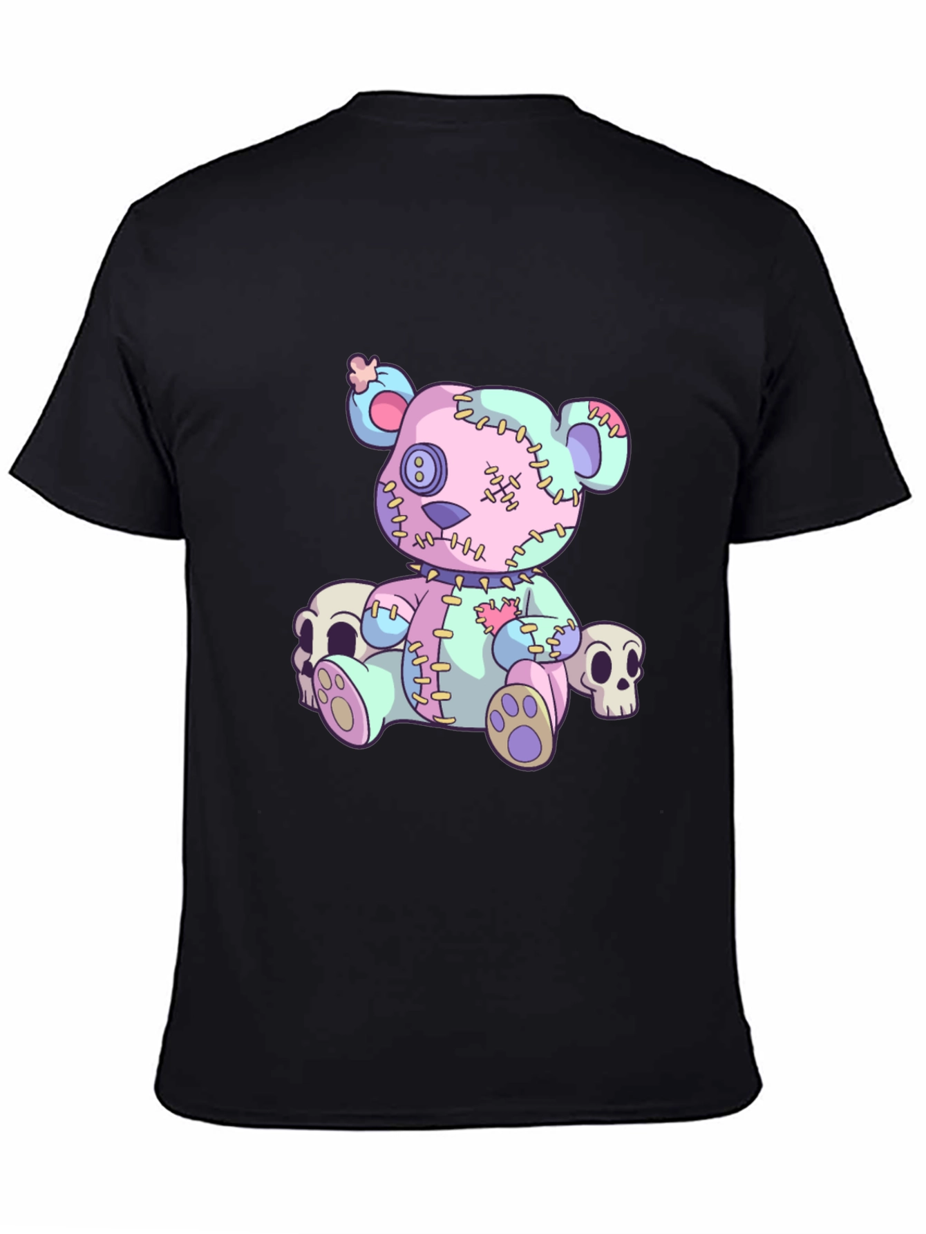 Stitched Teddy Bear Graphic Tee
