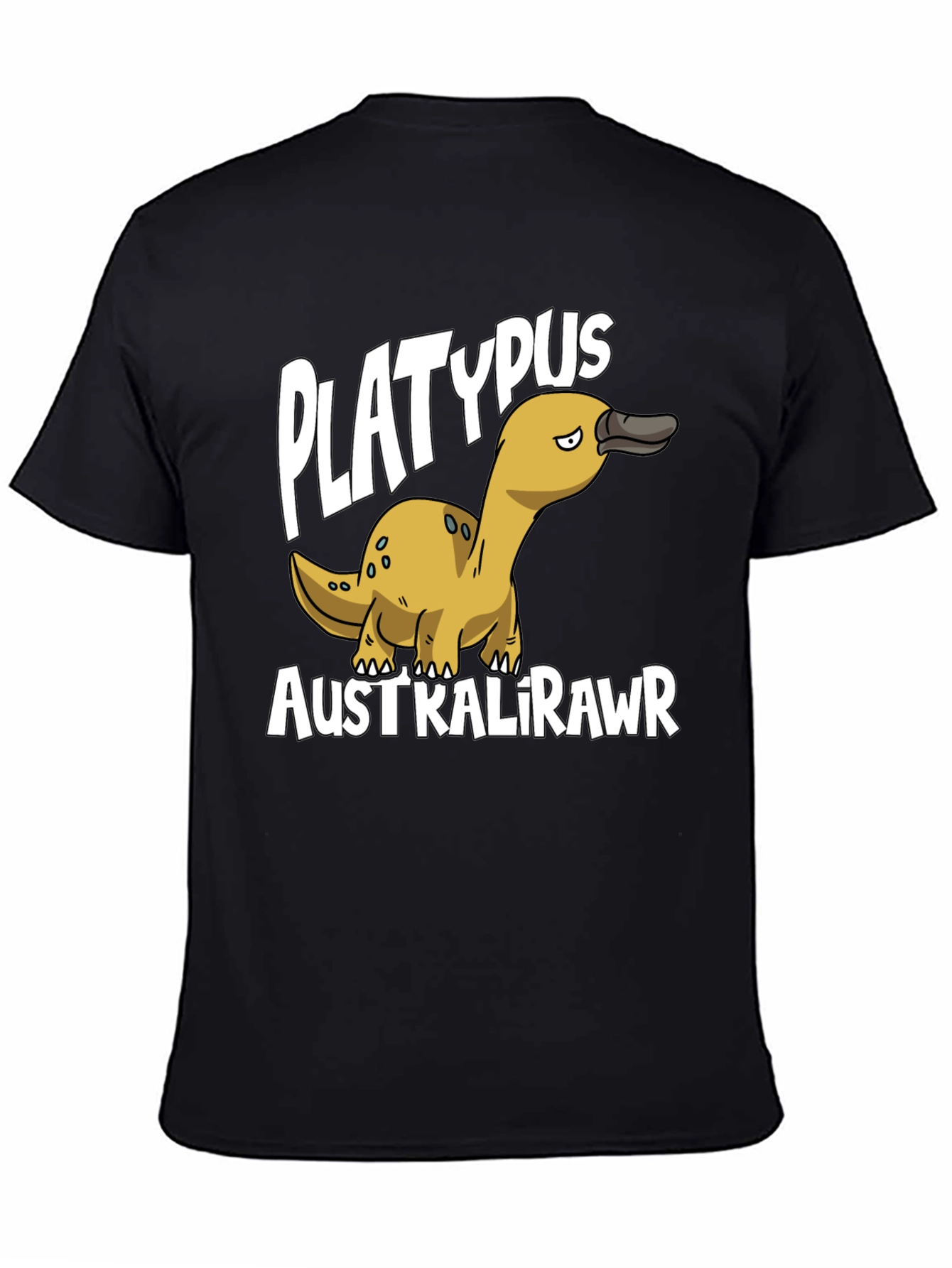 Platypus Australirawr Funny Graphic T-Shirt