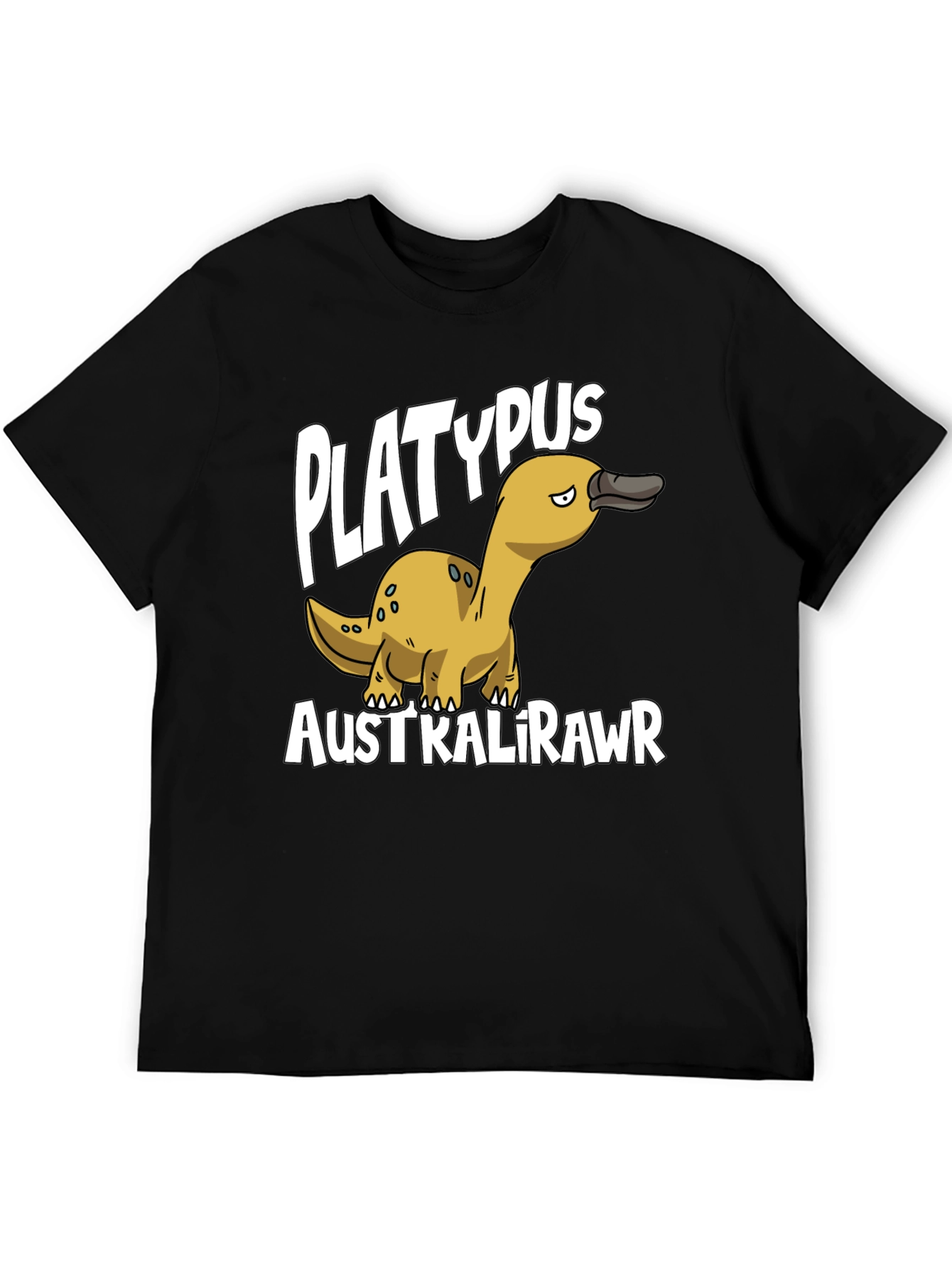 Platypus Australirawr Funny Graphic T-Shirt