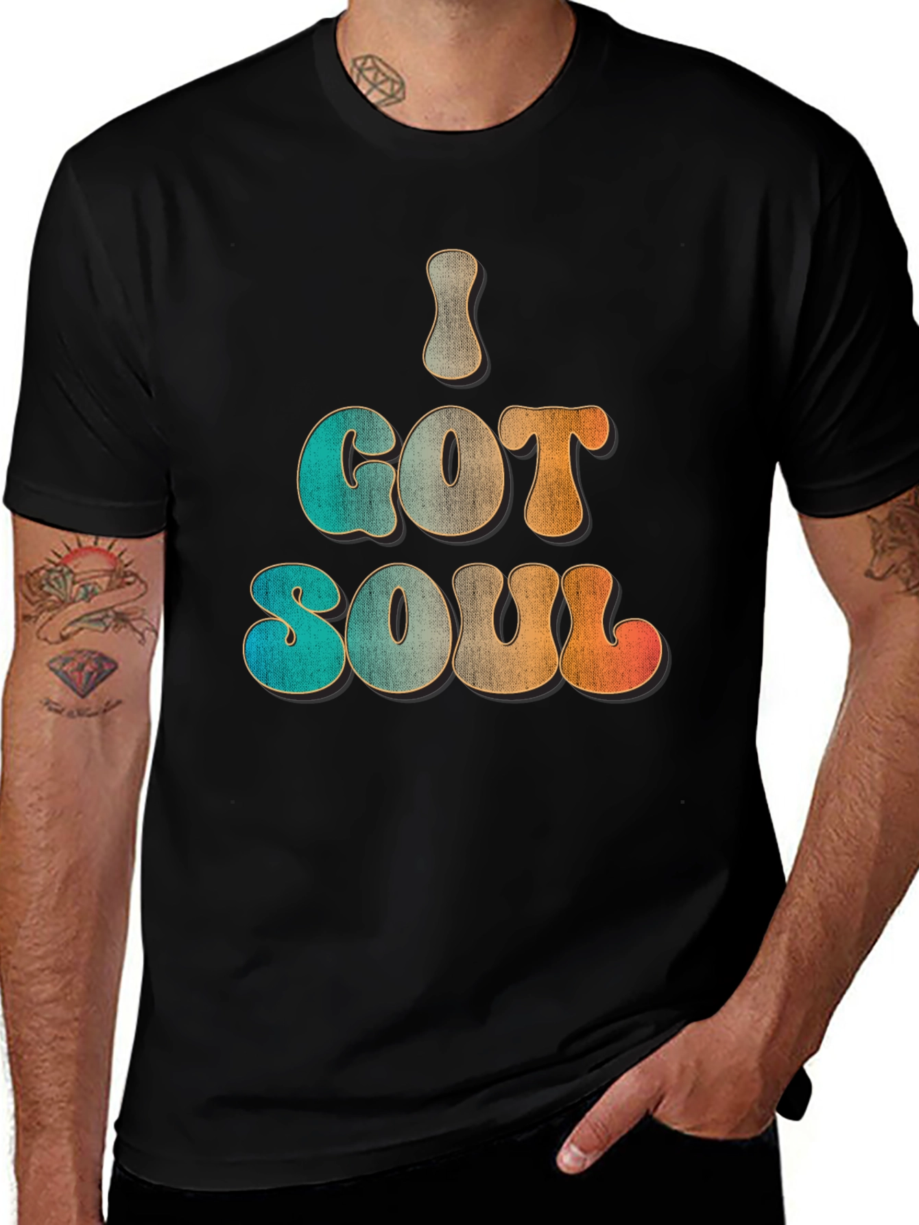 I Got Soul Retro Style Graphic Tee