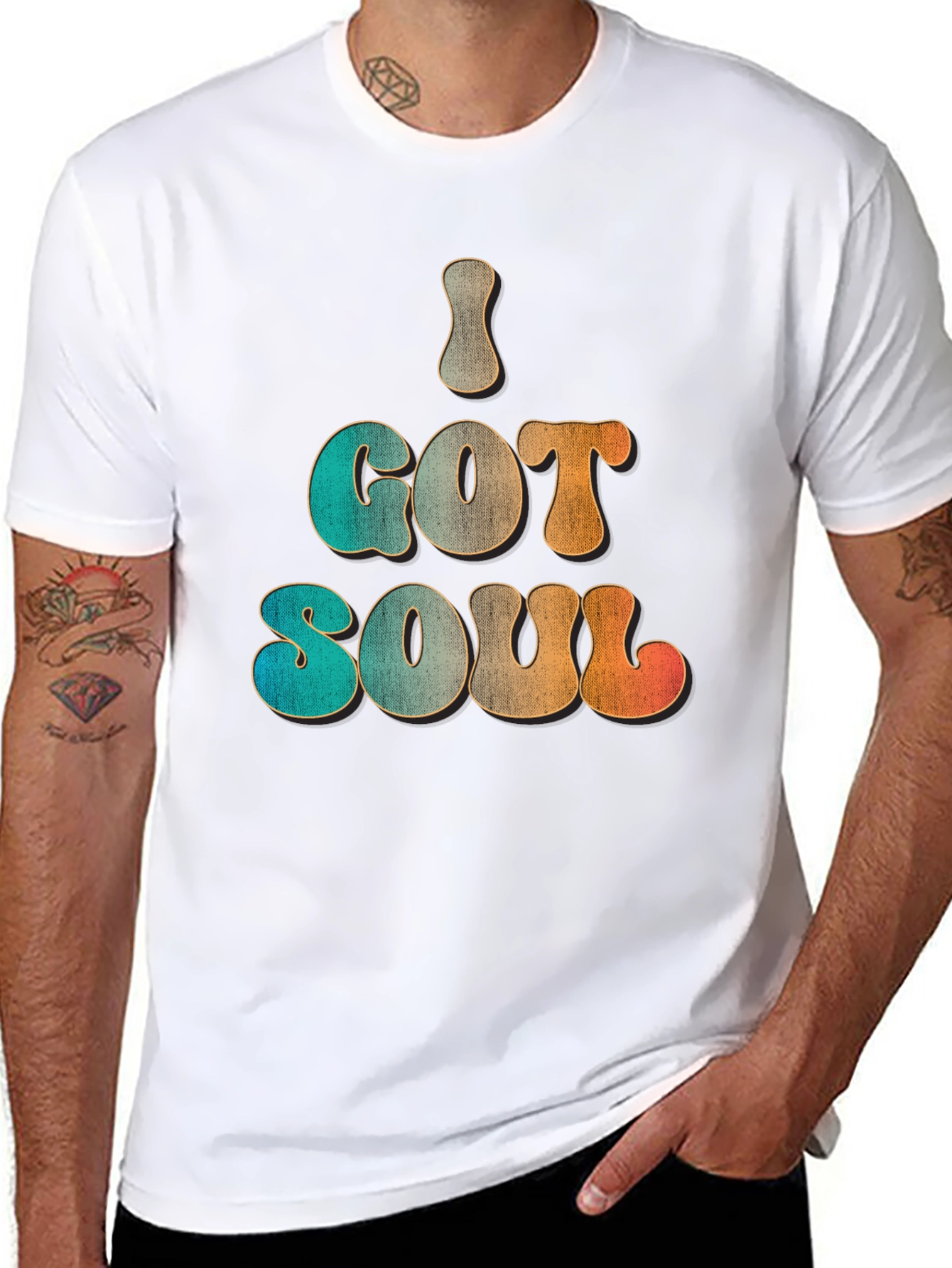 I Got Soul Retro Style Graphic Tee
