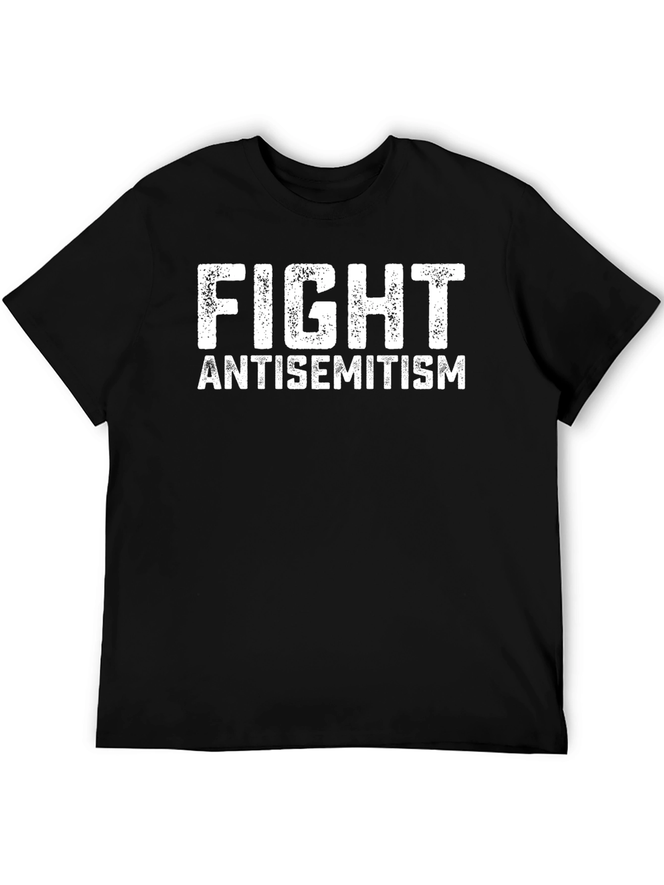 Fight Antisemitism Graphic Tee - Black Unisex T-Shirt