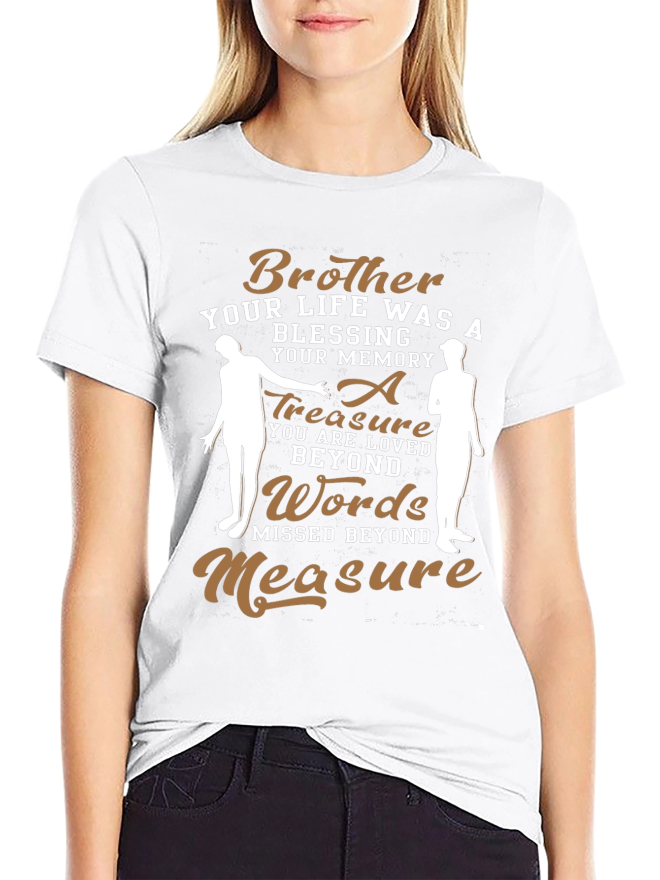 Brother Memorial T-Shirt - Loved Beyond Words