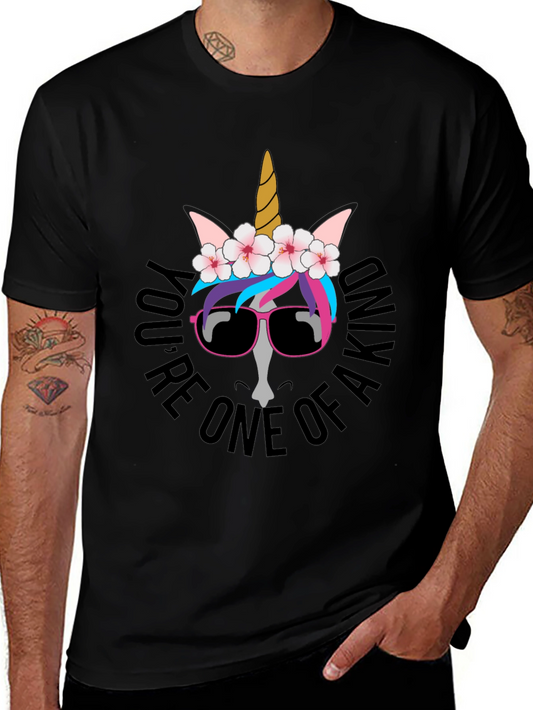 Unicorn Kind T-Shirt - Black Crew Neck