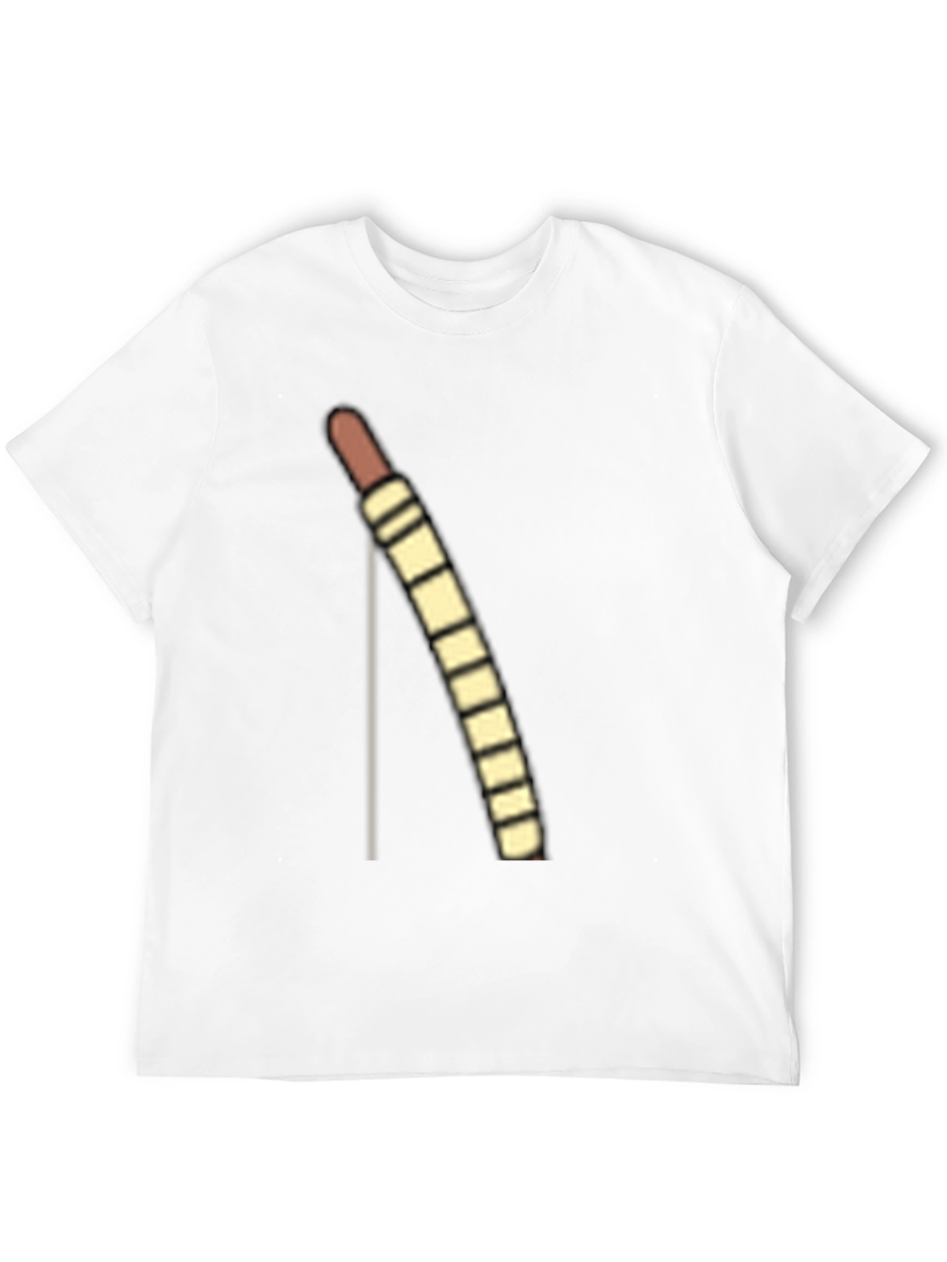 Novelty Sausage Link Graphic T-Shirt