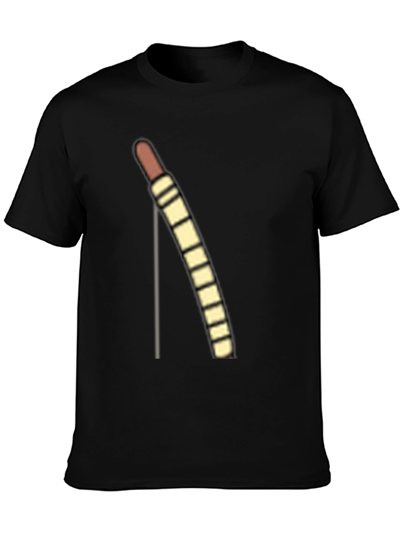 Novelty Sausage Link Graphic T-Shirt
