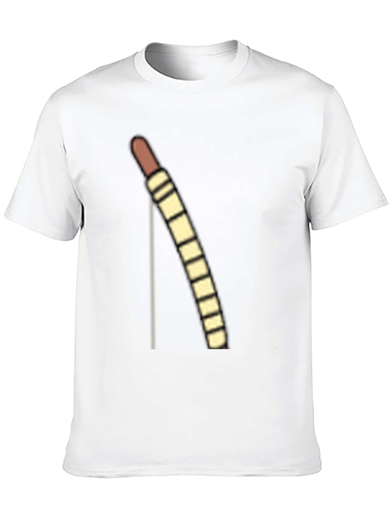 Novelty Sausage Link Graphic T-Shirt