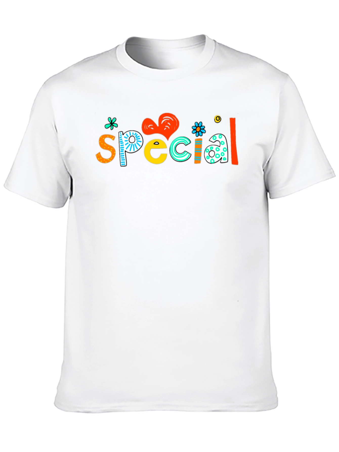 Special Graphic Tee - Trendy Casual Wear