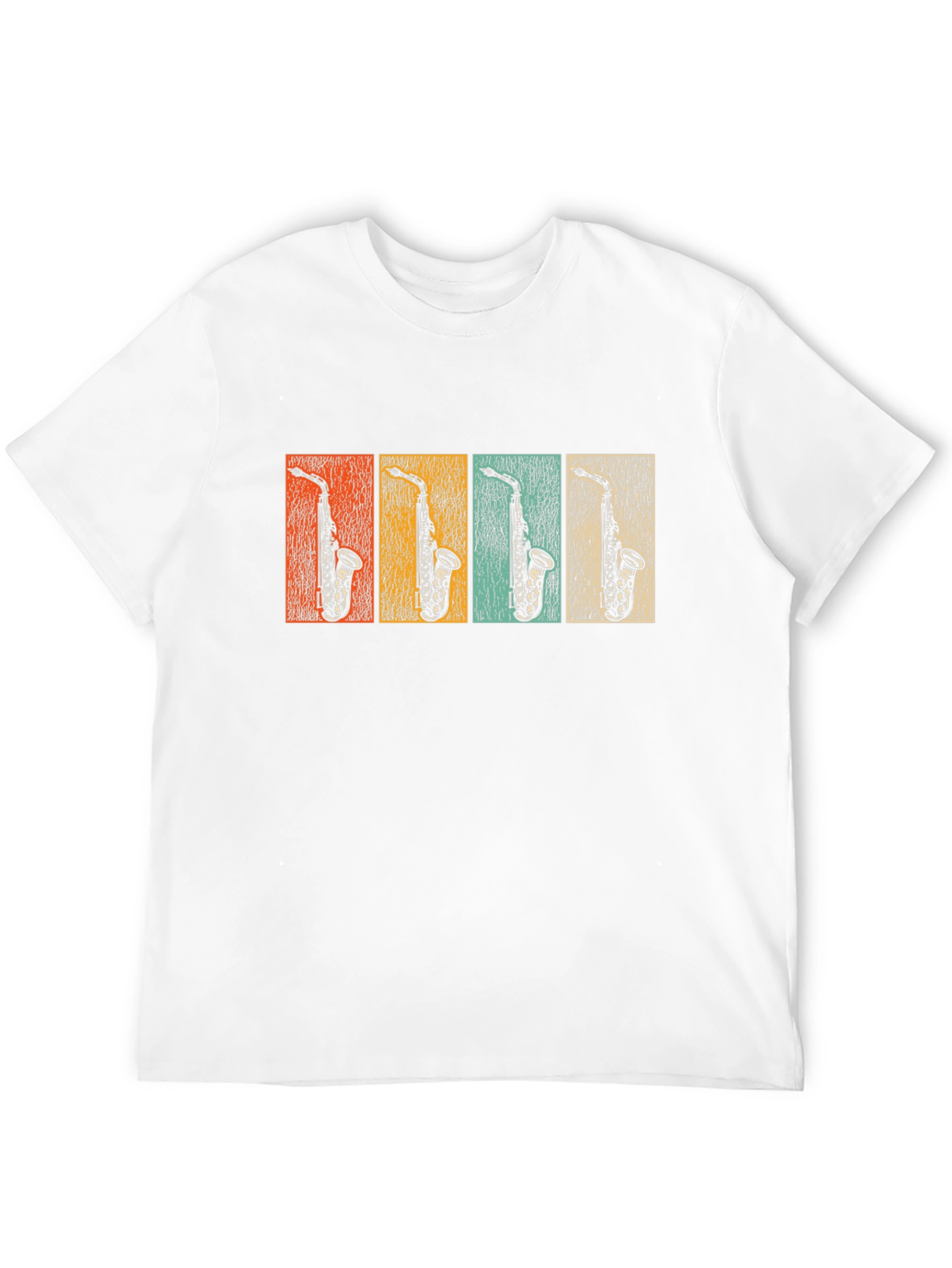 Retro Saxophone Music T-Shirt