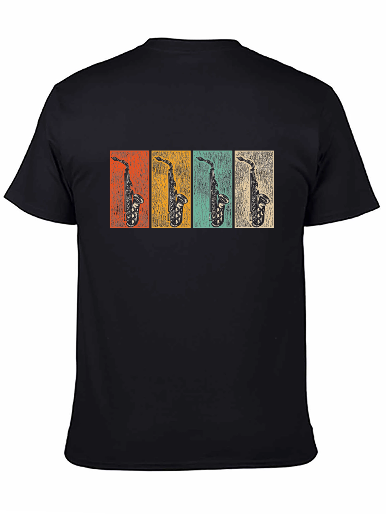 Retro Saxophone Music T-Shirt