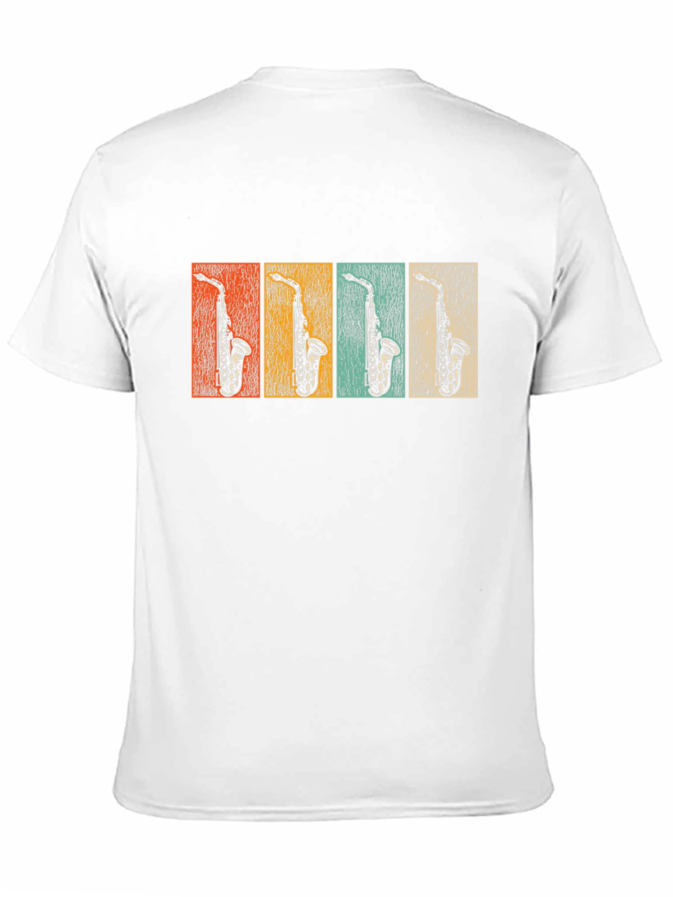Retro Saxophone Music T-Shirt