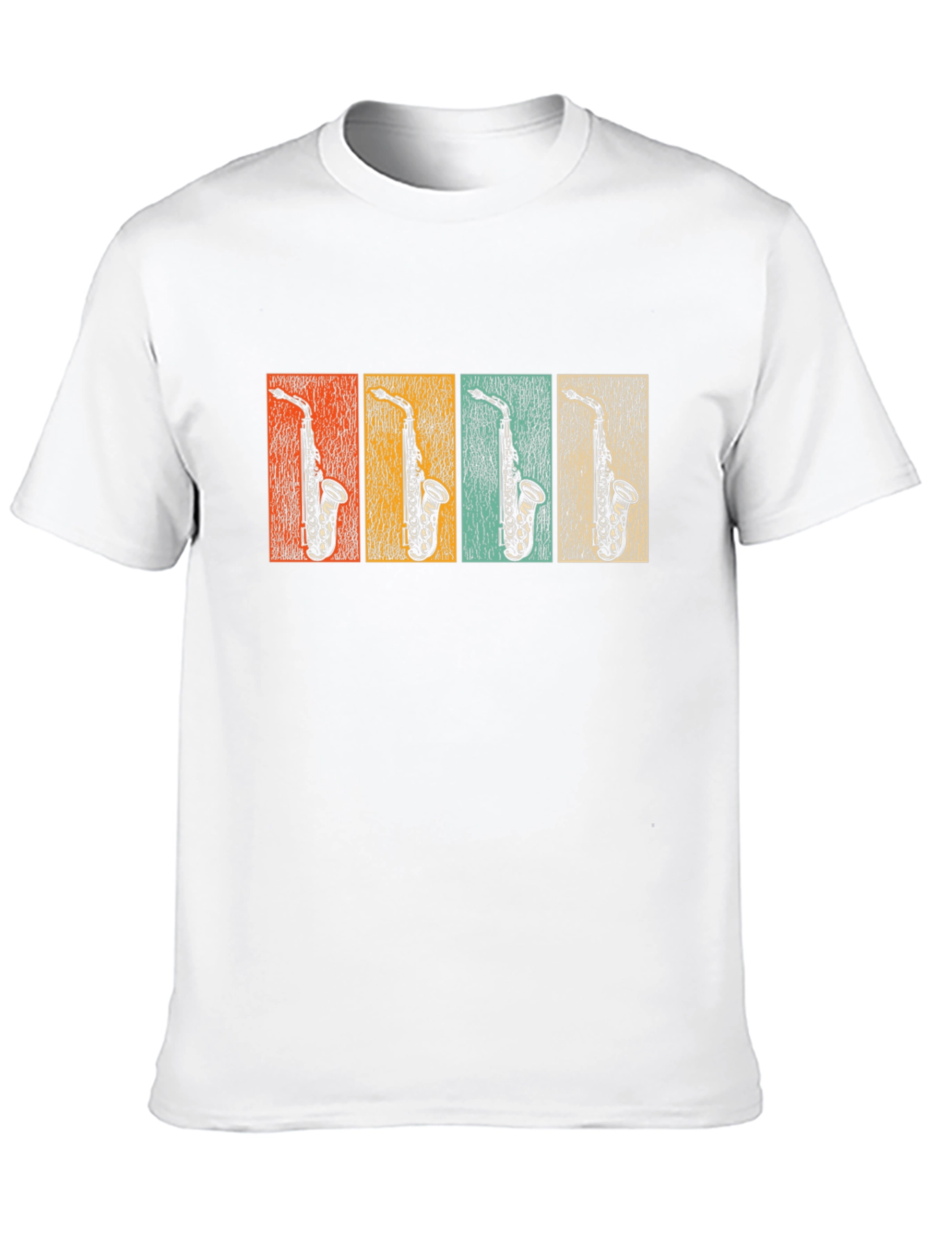 Retro Saxophone Music T-Shirt