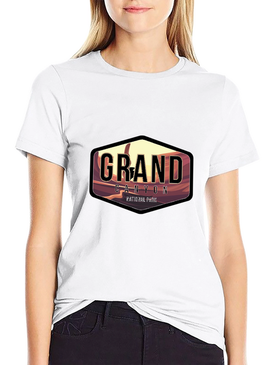 Grand Canyon National Park Black Graphic T-Shirt