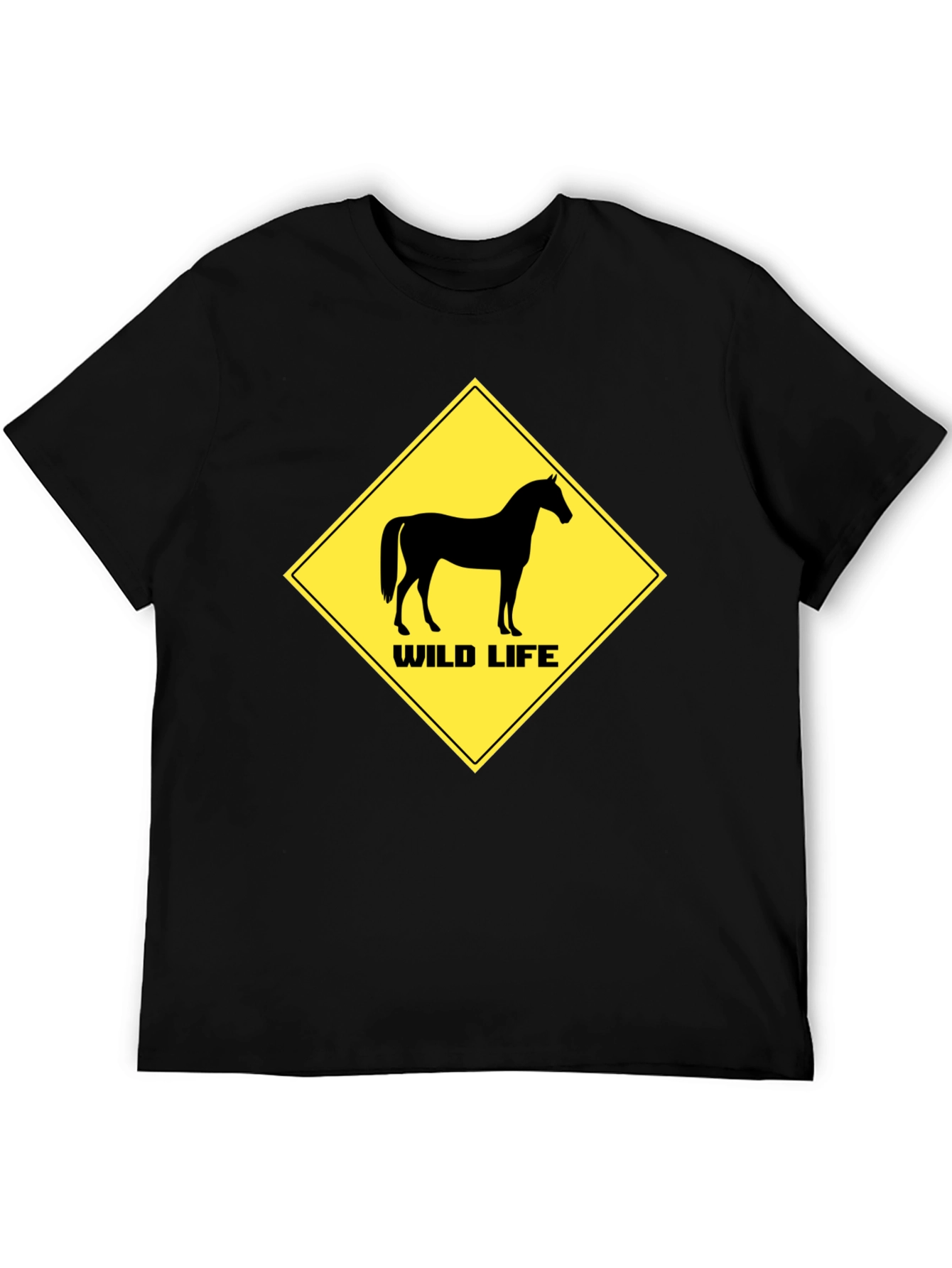 Wild Life Horse Graphic T-Shirt - Unisex