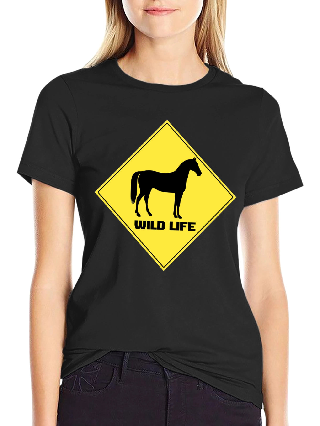 Wild Life Horse Graphic T-Shirt - Unisex