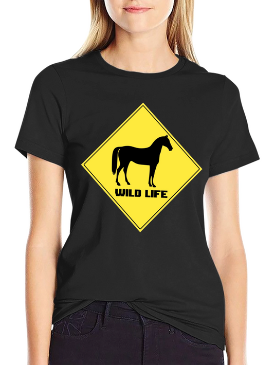 Wild Life Horse Graphic T-Shirt - Unisex