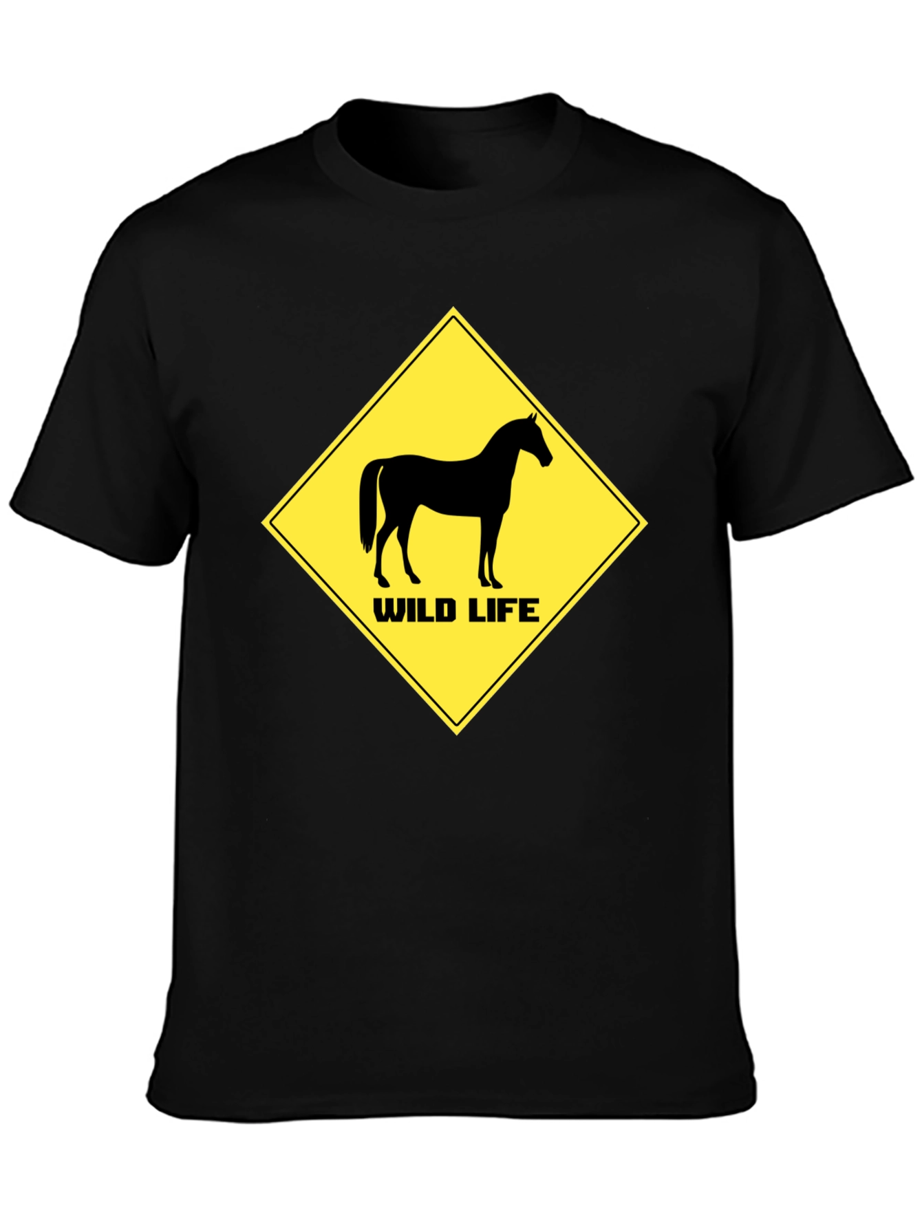 Wild Life Horse Graphic T-Shirt - Unisex