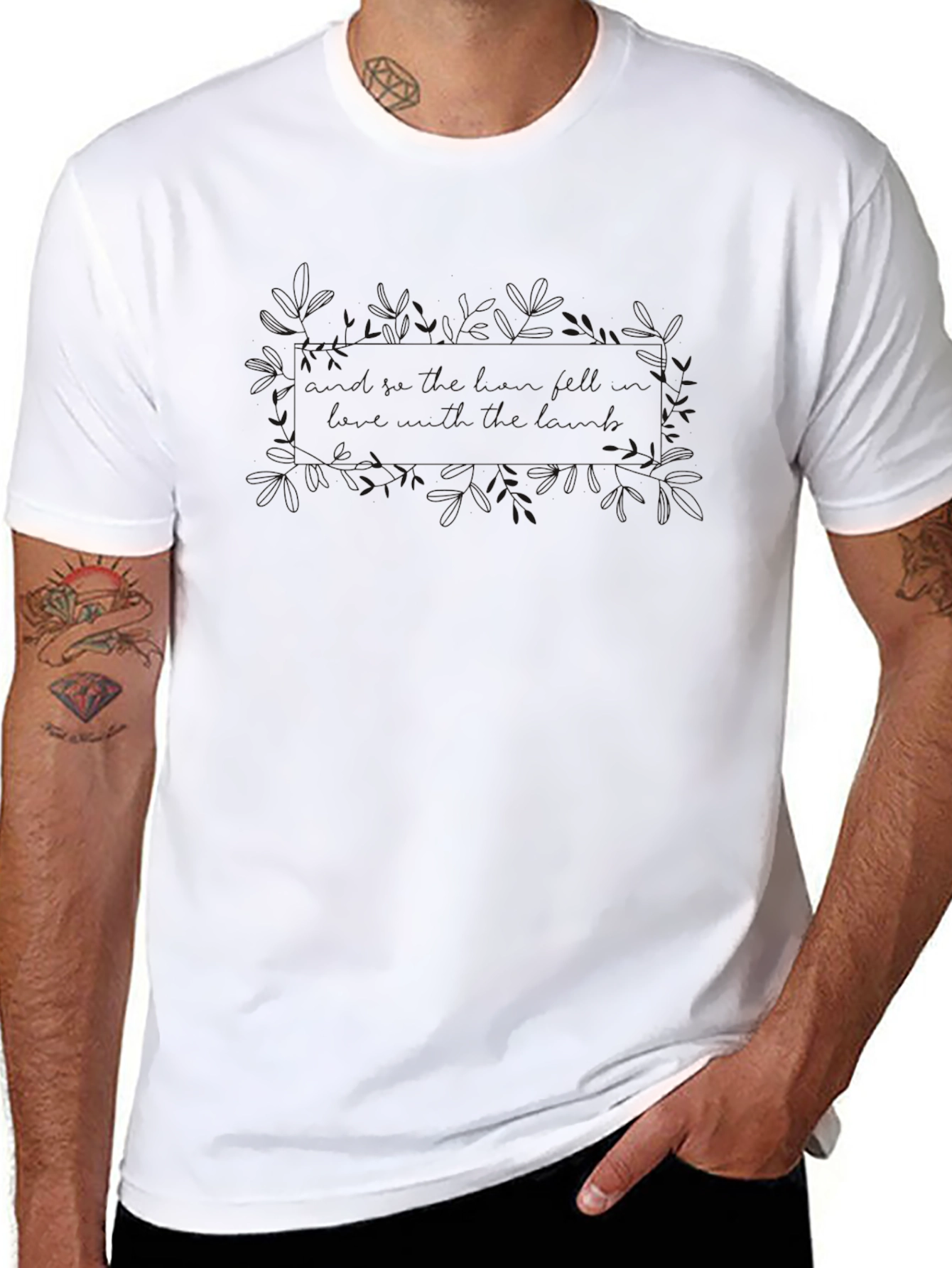 Classic Black Crewneck T-Shirt