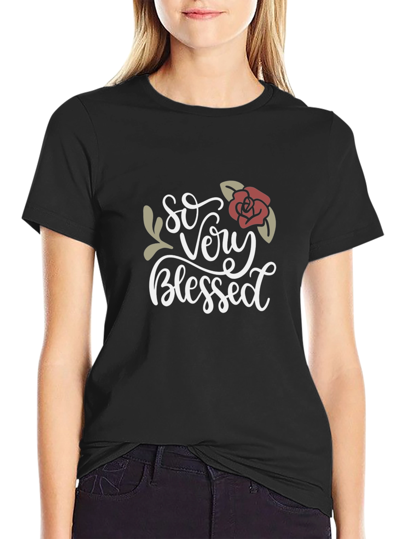Blessed Graphic Tee - Stylish Comfort