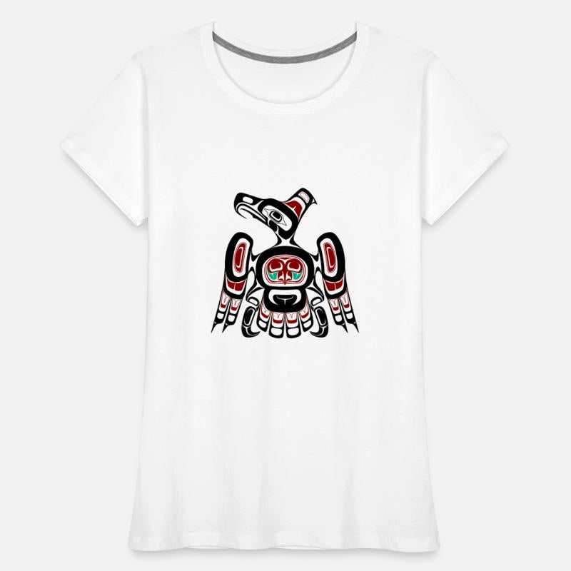 Native American Red Black Kaigani Thunderbird
