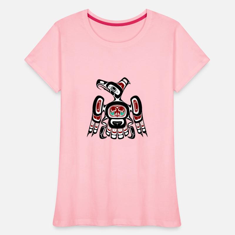 Native American Red Black Kaigani Thunderbird