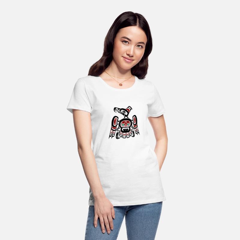 Native American Red Black Kaigani Thunderbird