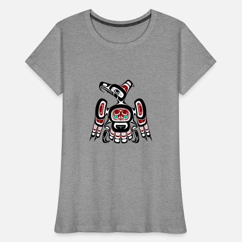 Native American Red Black Kaigani Thunderbird