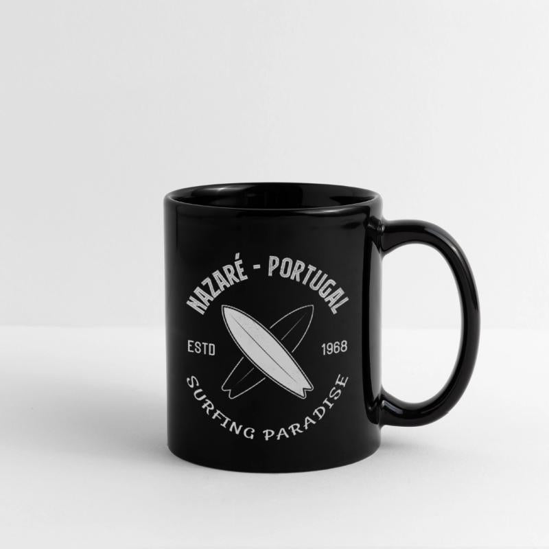 Nazare Surf Surfing Portugal Surfer Praia Do Norte