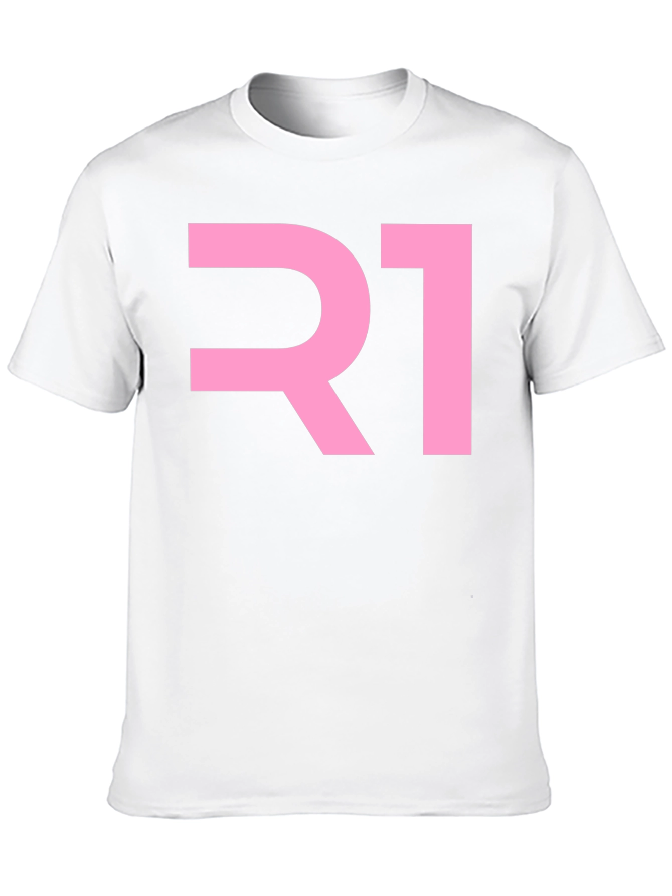 Pink R1 Graphic Tee - Mens Black T-Shirt