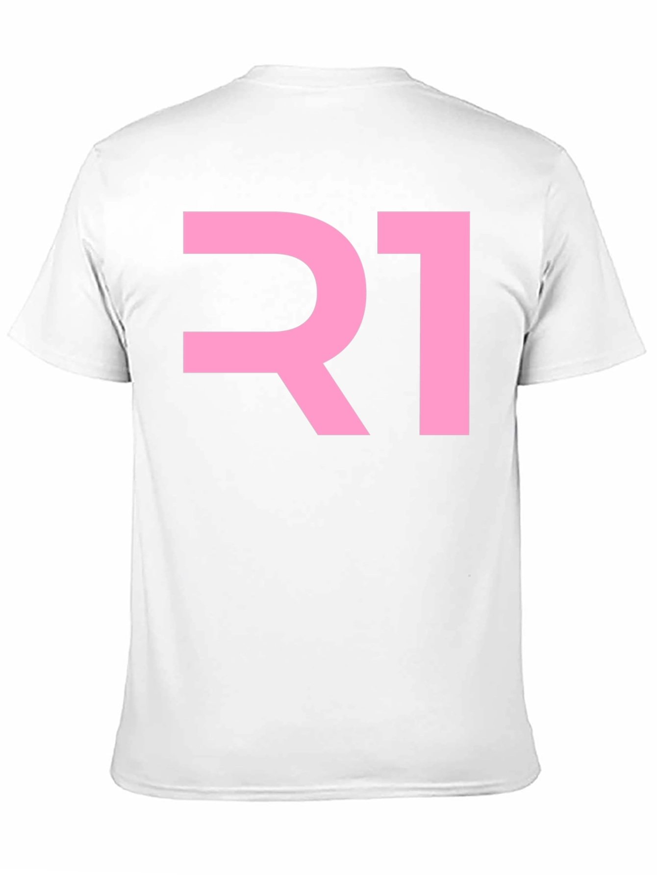 Pink R1 Graphic Tee - Mens Black T-Shirt