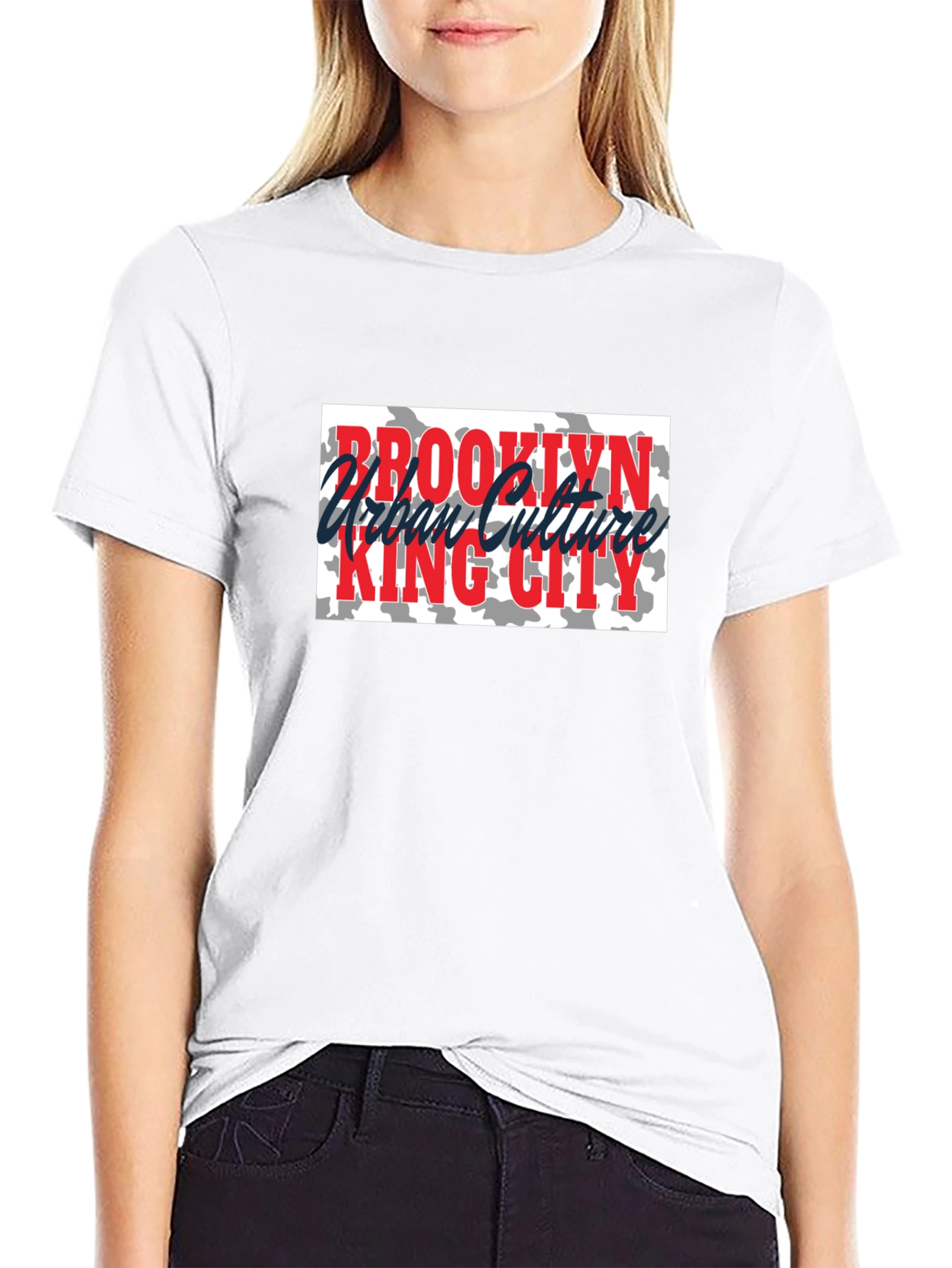 Brooklyn Urban Culture King City Black Tee