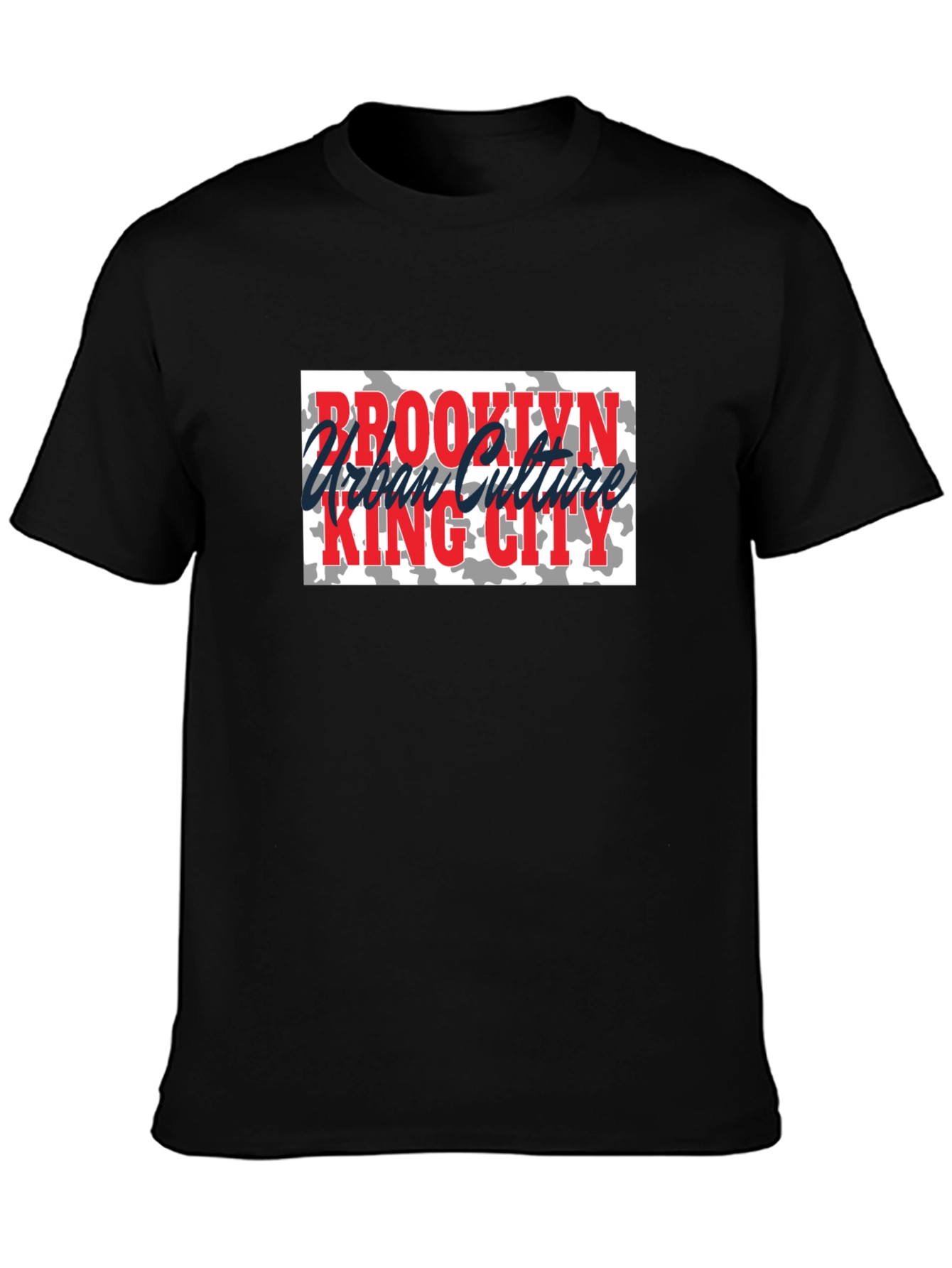 Brooklyn Urban Culture King City Black Tee