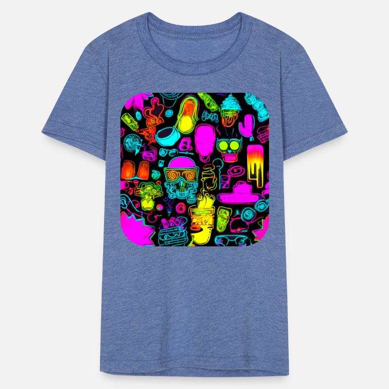 Neon Colorful Glow Party Electro