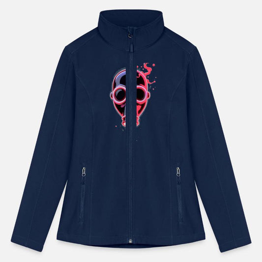 Neon Cyberpunk Gas Mask – Glowing Apocalypse Art