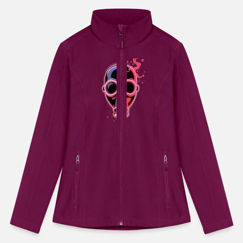 Neon Cyberpunk Gas Mask – Glowing Apocalypse Art