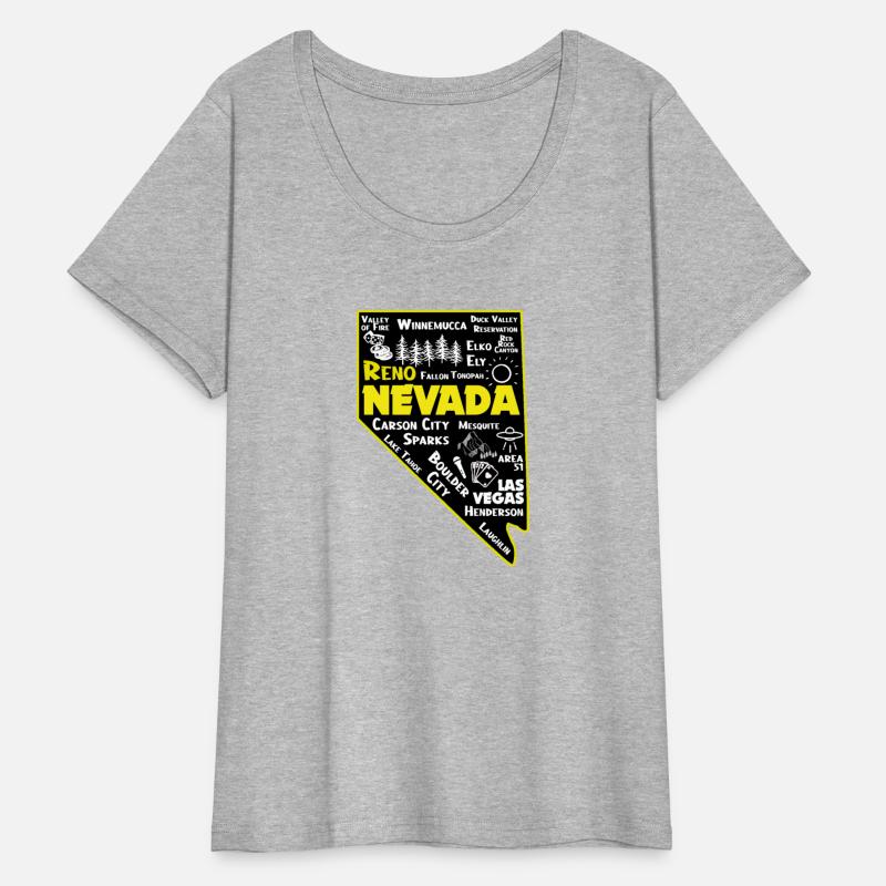 Nevada Reno Map Las Vegas Winnemucca Elko Ely