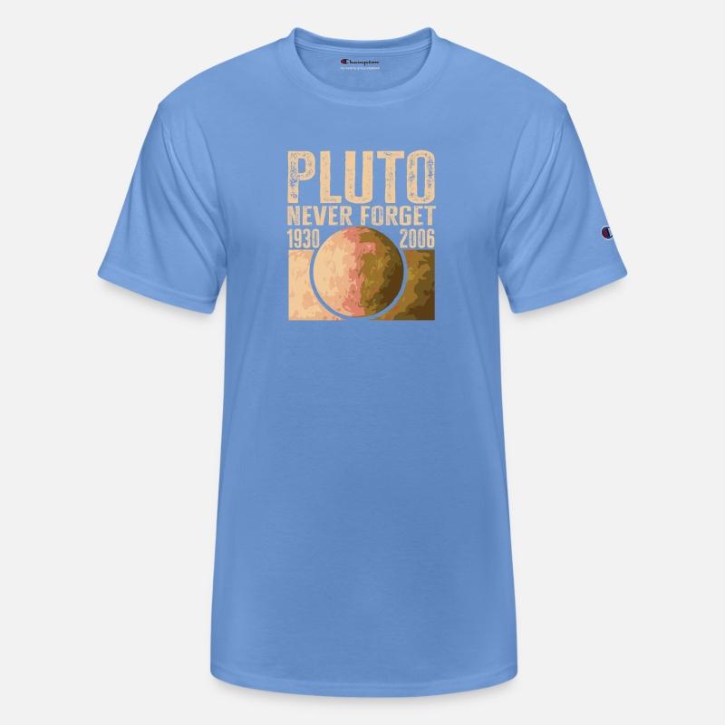 Never Forget Pluto Design Retro Style Funny Space