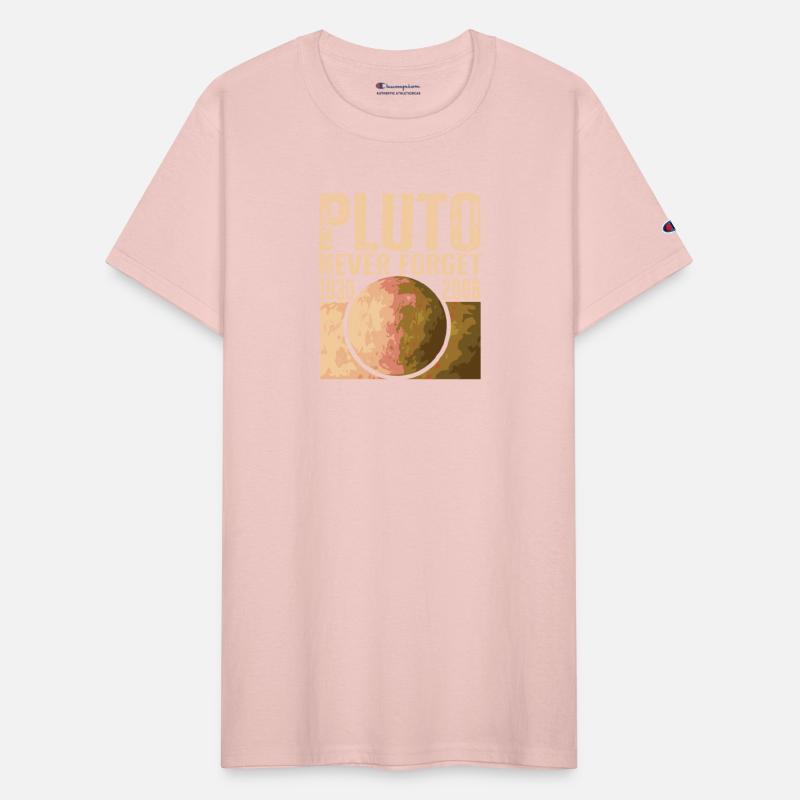 Never Forget Pluto Design Retro Style Funny Space