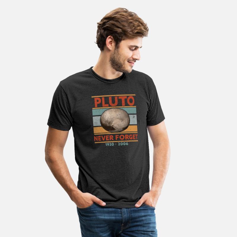 Never Forget Pluto Design Retro Style Funny Space