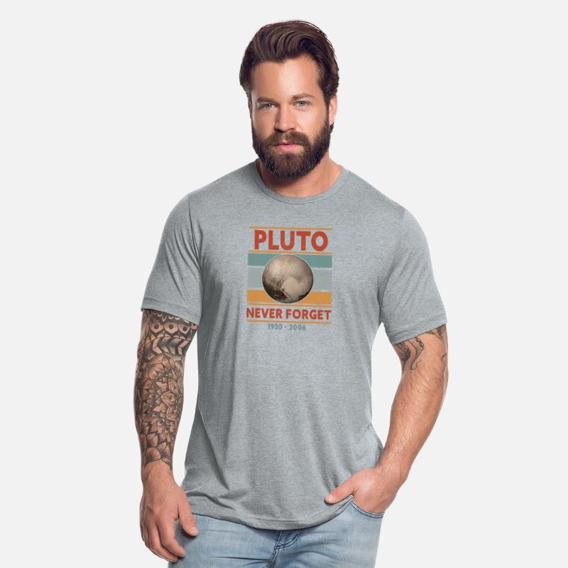 Never Forget Pluto Design Retro Style Funny Space
