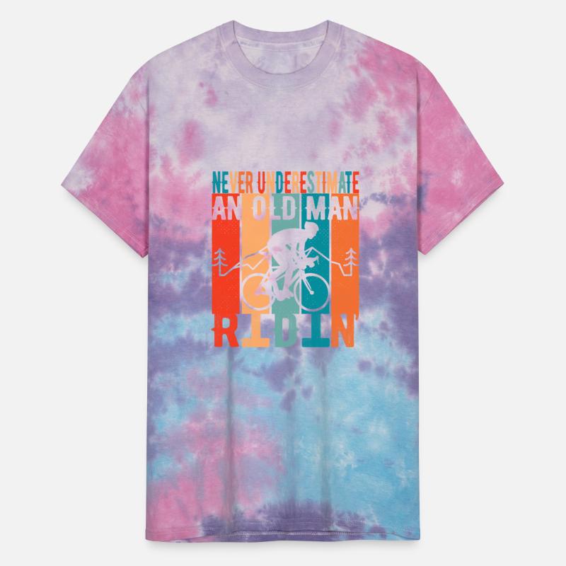 Never underestimate an ld man on a bike riding