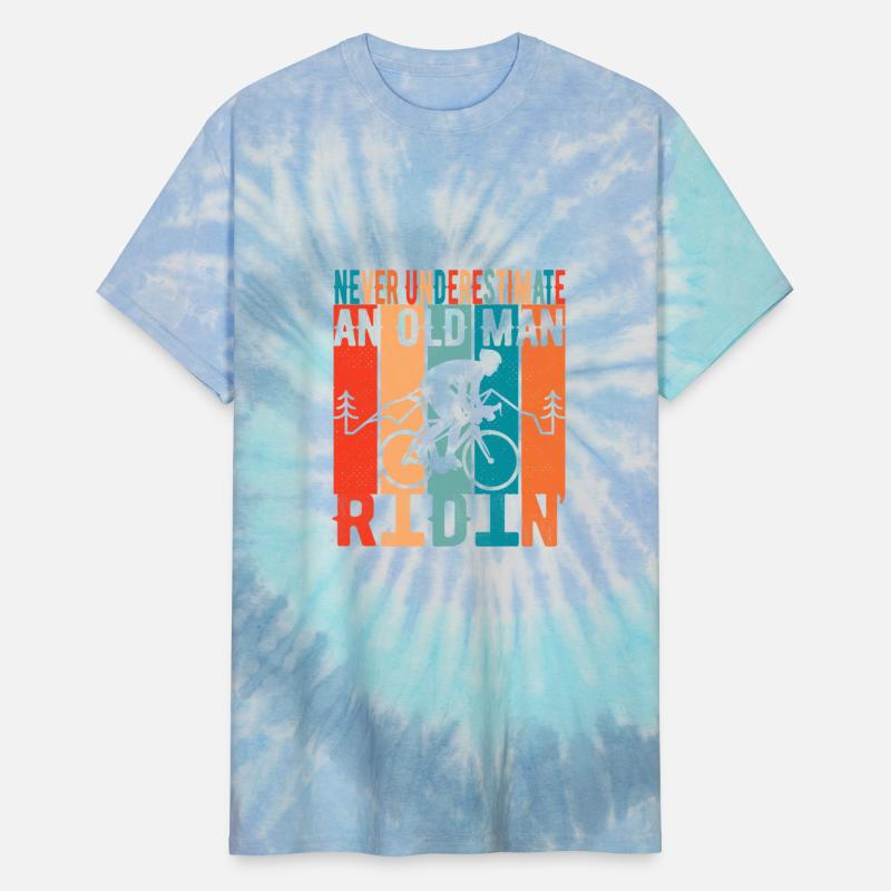 Never underestimate an ld man on a bike riding