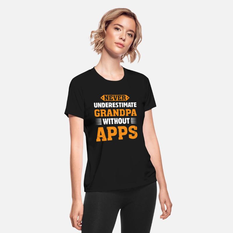 Never Underestimate Grandpa Without Apps Woodworke