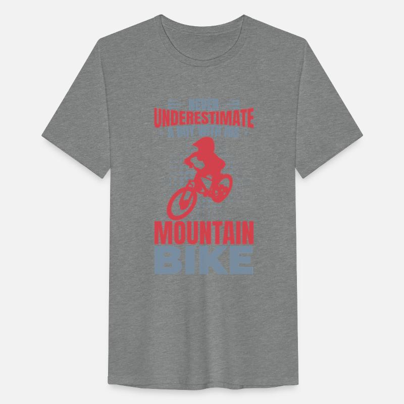 Never Underestimate Mountain Biking Boy