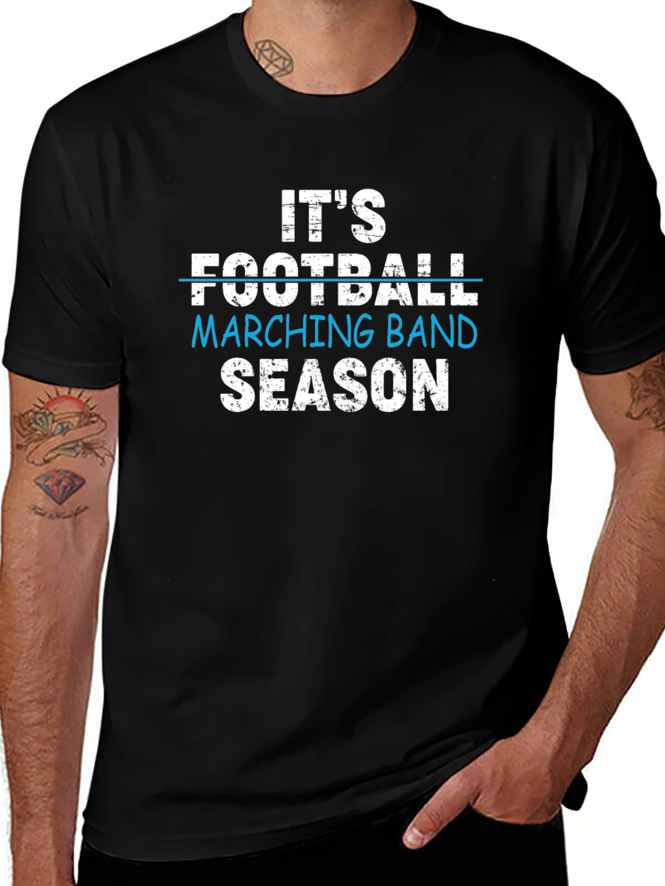 Its Football Marching Band Season T-Shirt