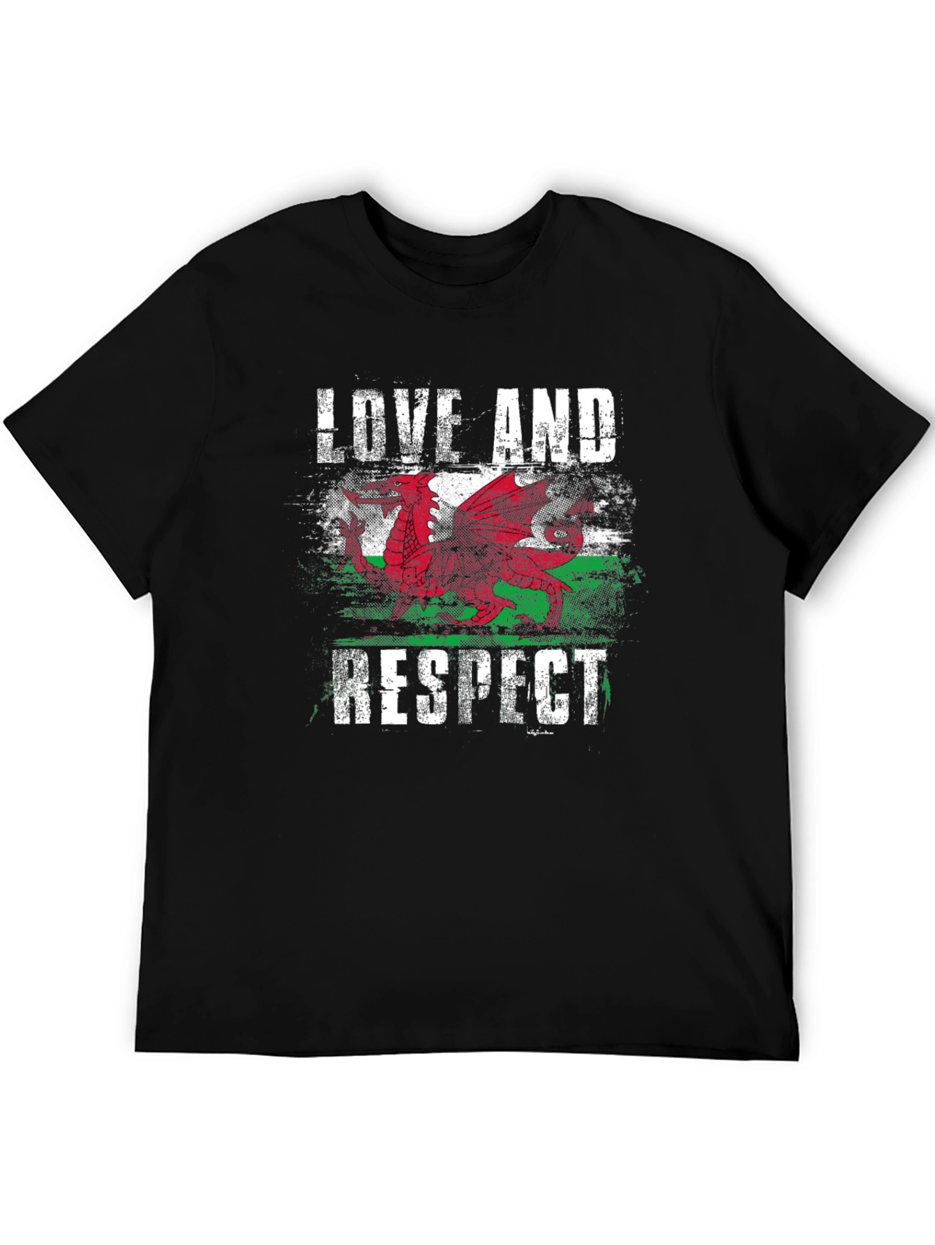 Love and Respect Wales Flag T-Shirt