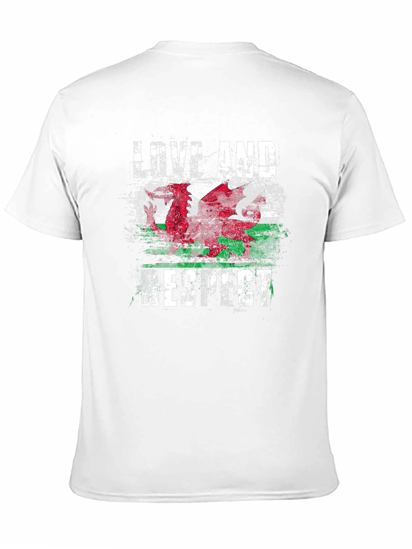 Love and Respect Wales Flag T-Shirt